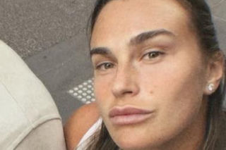 Aryna Sabalenka i jej twarz z bliska