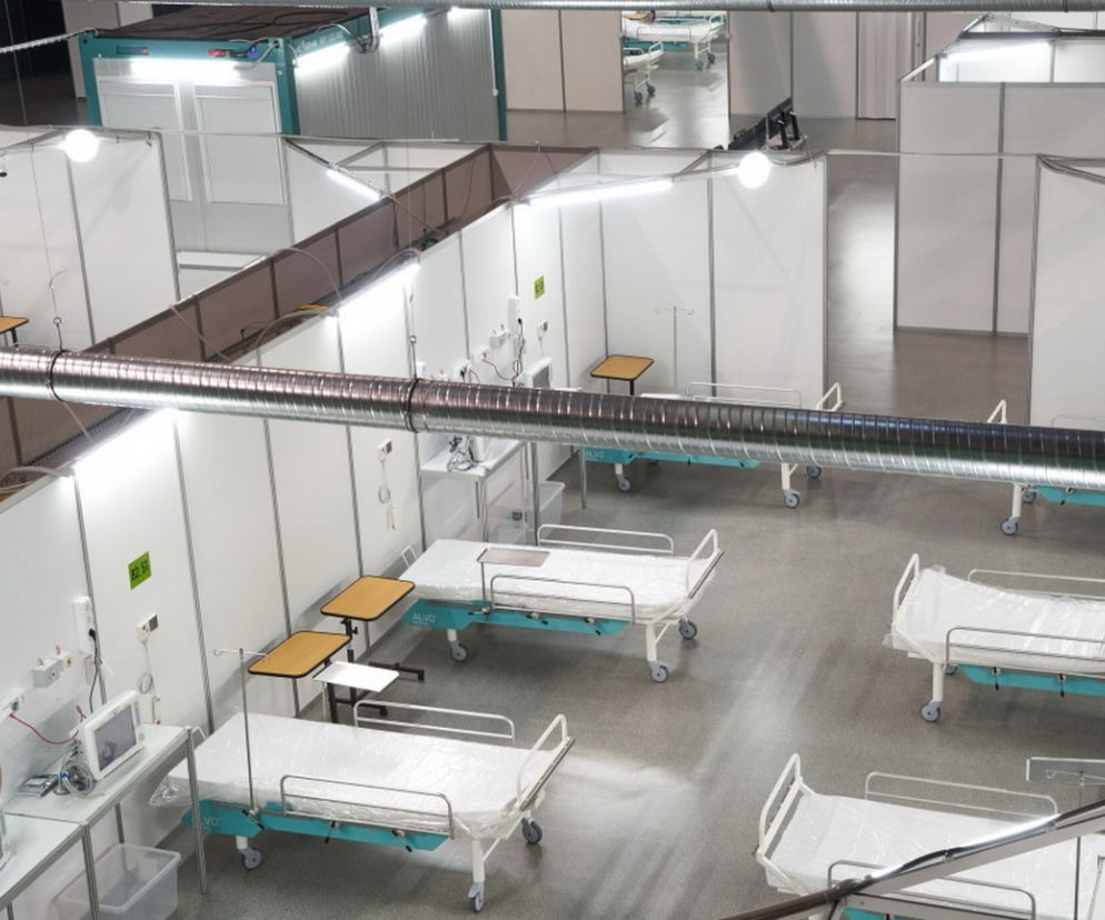 Szpital tymczasowy w Gdańsku kończy działalność. Czy to już koniec pandemii?