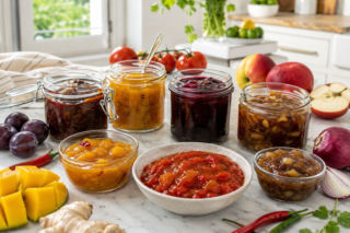 Chutney to nie pikantny dżem. Owocowy sos z octem i przyprawami pasuje do mięsa, sera i kanapek