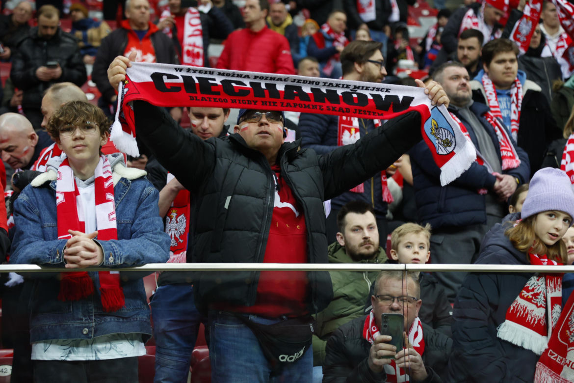 Kibice na meczu Polska - Estonia. Zdjęcia z trybun [21.03.2024]