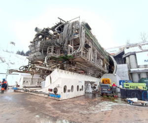 Karpatka zmienia kierunek. Gigantyczna operacja obrotu maszyny TBM na budowie S19 