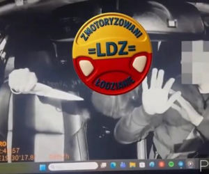 Napad z nożem na kierowcę aplikacji przewozowej. Dramatyczne nagranie trafiło do sieci