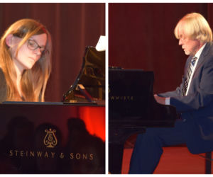 Koncert wybitnego pianisty i uzdolnionej stypendystki w Lasecznie