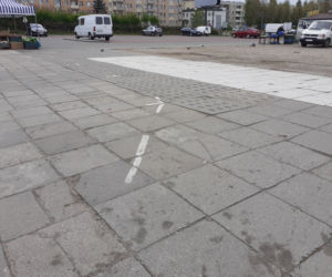 Puste Targowisko Miejskie w Elblągu