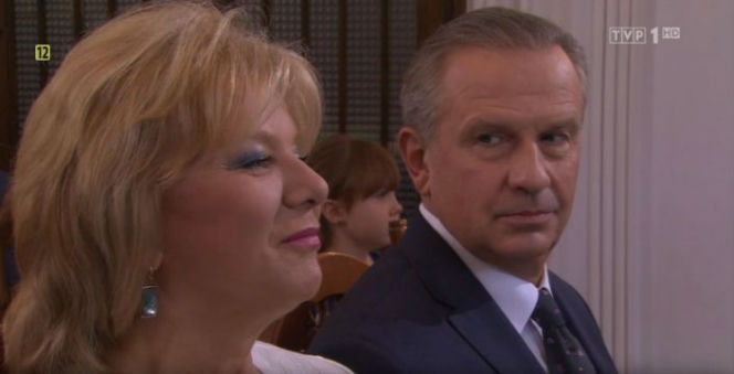 Klan odc. 2961 Paweł Lubicz (Tomasz Stockinger), Jadwiga (Dorota Kamińska)