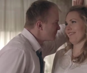 To nie koniec świata 2 sezon odc. 19. Darek (Eryk Lubos), Ula (Magdalena Lamparska)