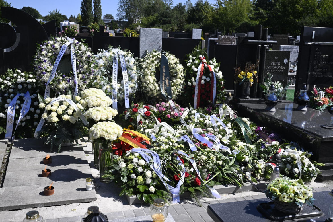 Tak wygląda grób Andrzeja Morozowskiego
