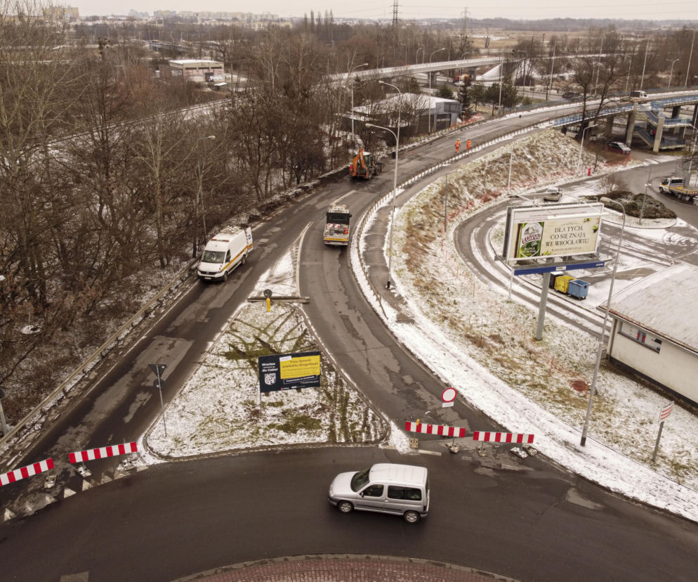 Remont wiaduktu na Kowalskiej we Wrocławiu