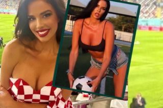 Ivana Knoll nagrała hymn mundialu i śpiewa go, eksponując wielki biust! Jest pewna, że to będzie hit!