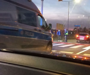 Potrącenie kierującego hulajnogą w Lesznie