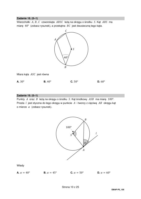 Matura 2022: matematyka, poprawka. Arkusz PDF