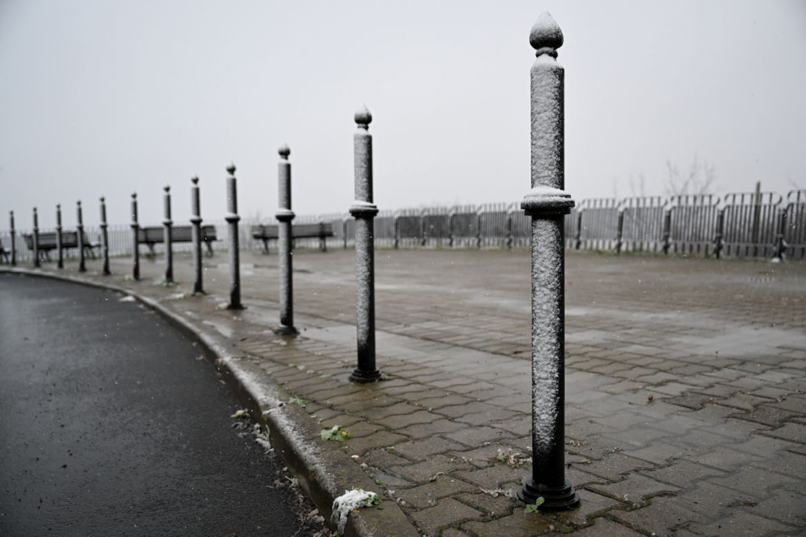 Pierwszy śnieg w Przemyślu