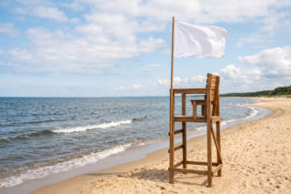 Sinice Łazy. Czy w Łazach można się kąpać 14.07? Flaga, warunki pogodowe