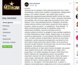 Złoty Maanam i Karolina Leszko-Tyszyńska