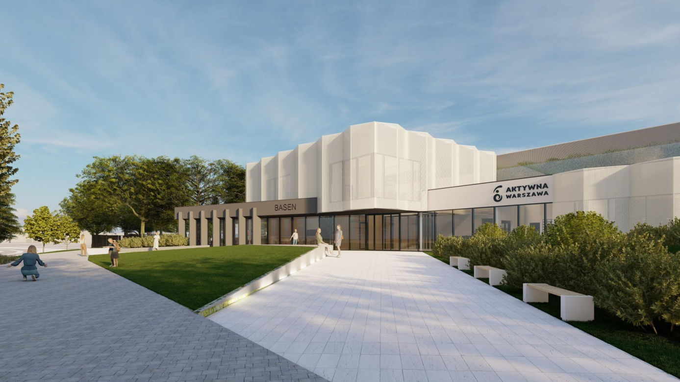Ośrodek Namysłowska po modernizacji - wizualizacje