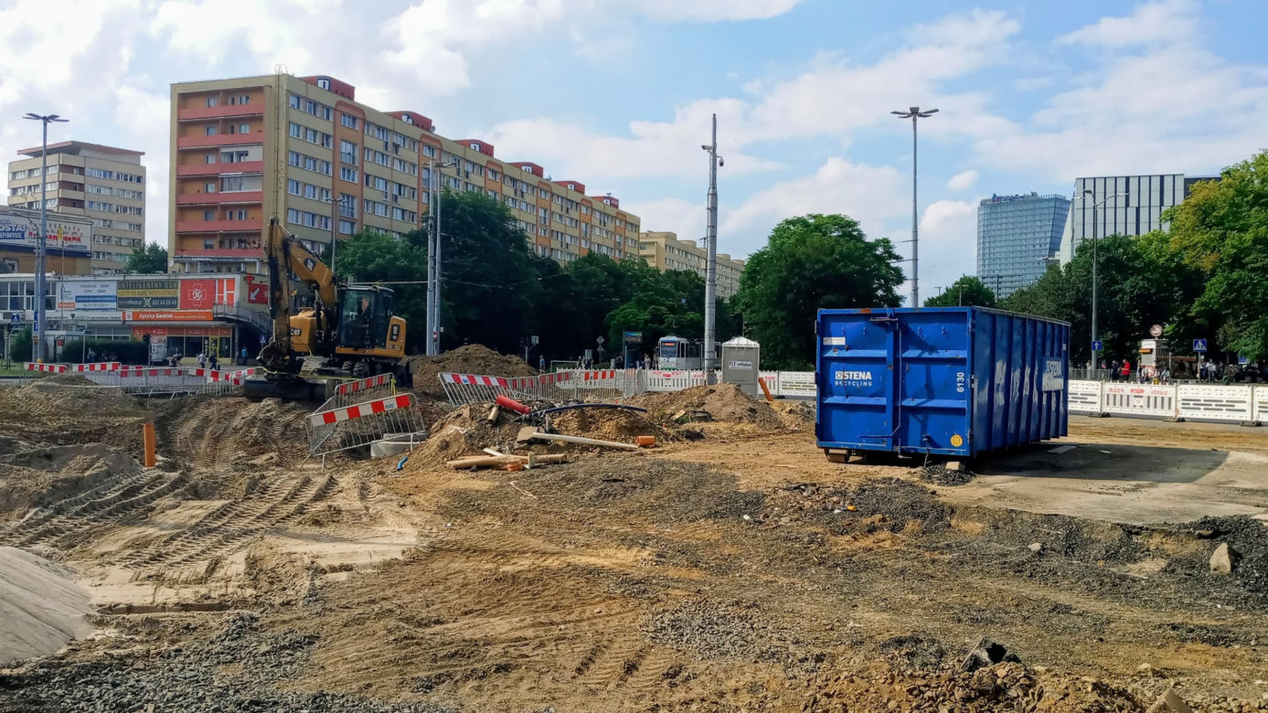 "Torowa rewolucja" w Szczecinie - czerwiec 2021