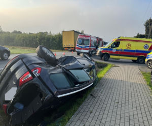 DK75 w Małopolsce znowu zablokowana. Wypadek, utrudnienia, są objazdy