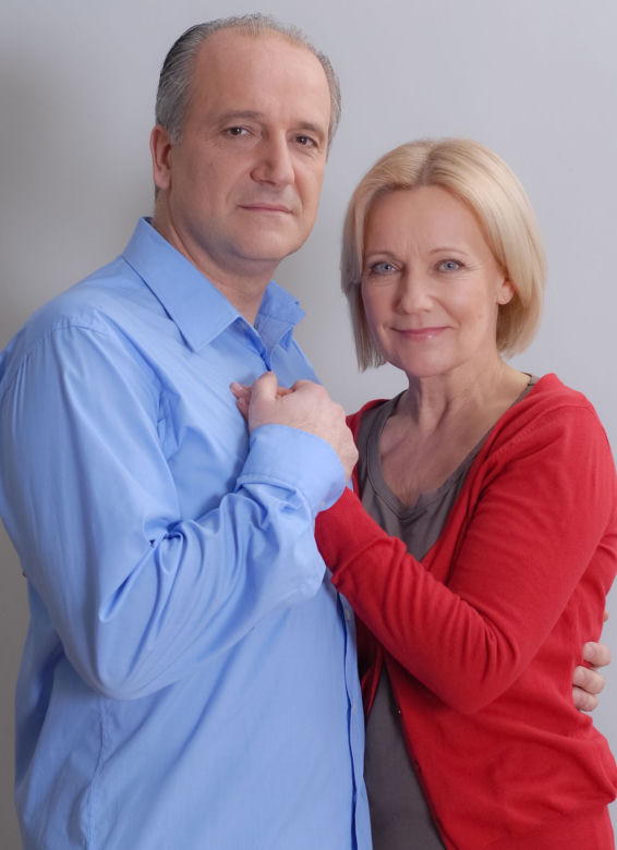 Pierwsza miłość. Marek (Maciej Tomaszewski), Aneta (Maria Pakulnis)