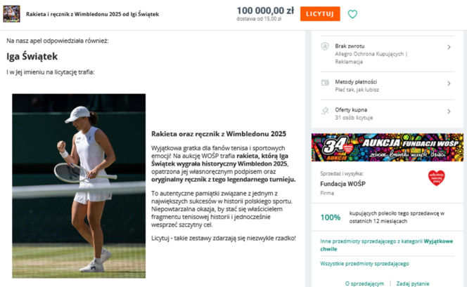 Sportowcy wspierają WOŚP
