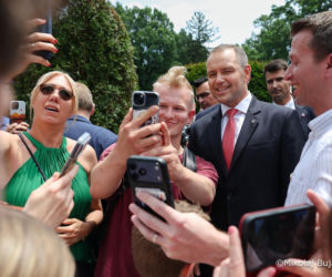 Prezydent Karol Nawrocki uczestniczył w mszy w polskim kościele w Silver Spring w stanie Maryland