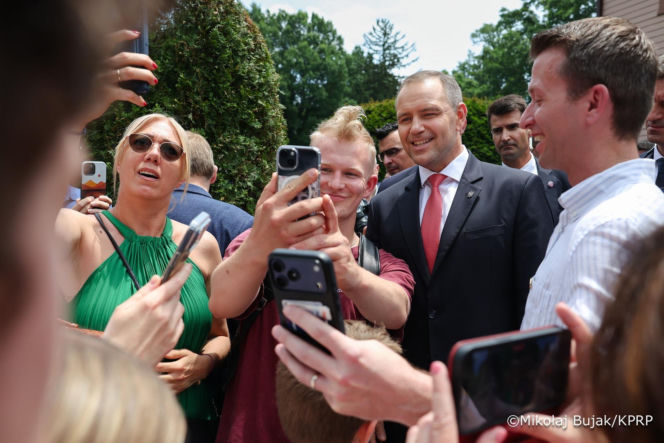 Prezydent Karol Nawrocki uczestniczył w mszy w polskim kościele w Silver Spring w stanie Maryland