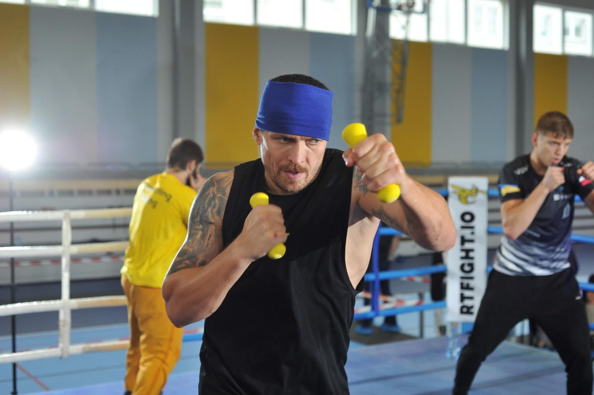 Tak do walki we Wrocławiu trenuje Ołeksandr Usyk. Byliśmy na jego treningu