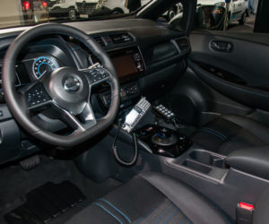 Nissan LEAF, elektryczny radiowóz