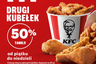 „Drugi kubełek 50% taniej”! Kultowa oferta od KFC powraca