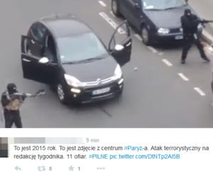 Satyryczne obrazki, które pojawiały się w piśmie Charlie Hebdo