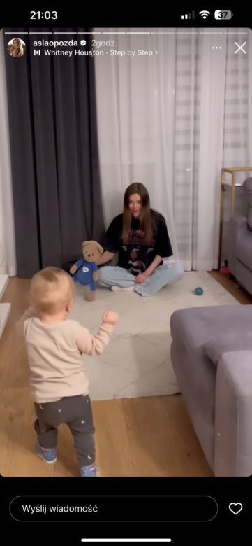 Nie świętował z synkiem, bo ma COVID