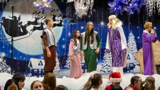 Świąteczne show w Akademii Katolickiej św. Stanisława Kostki