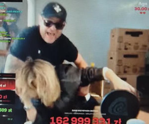 Małgorzata Kożuchowska u Łatwoganga