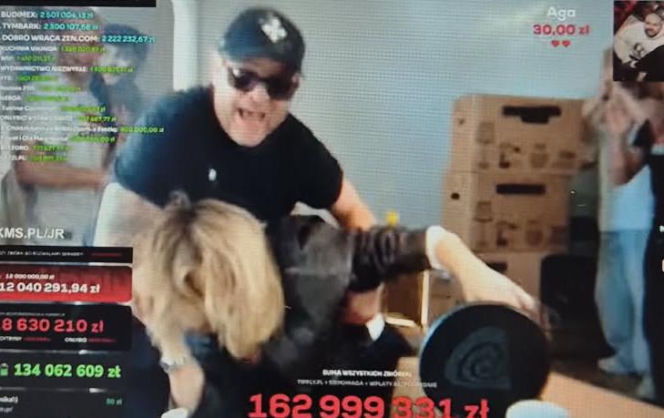 Małgorzata Kożuchowska u Łatwoganga