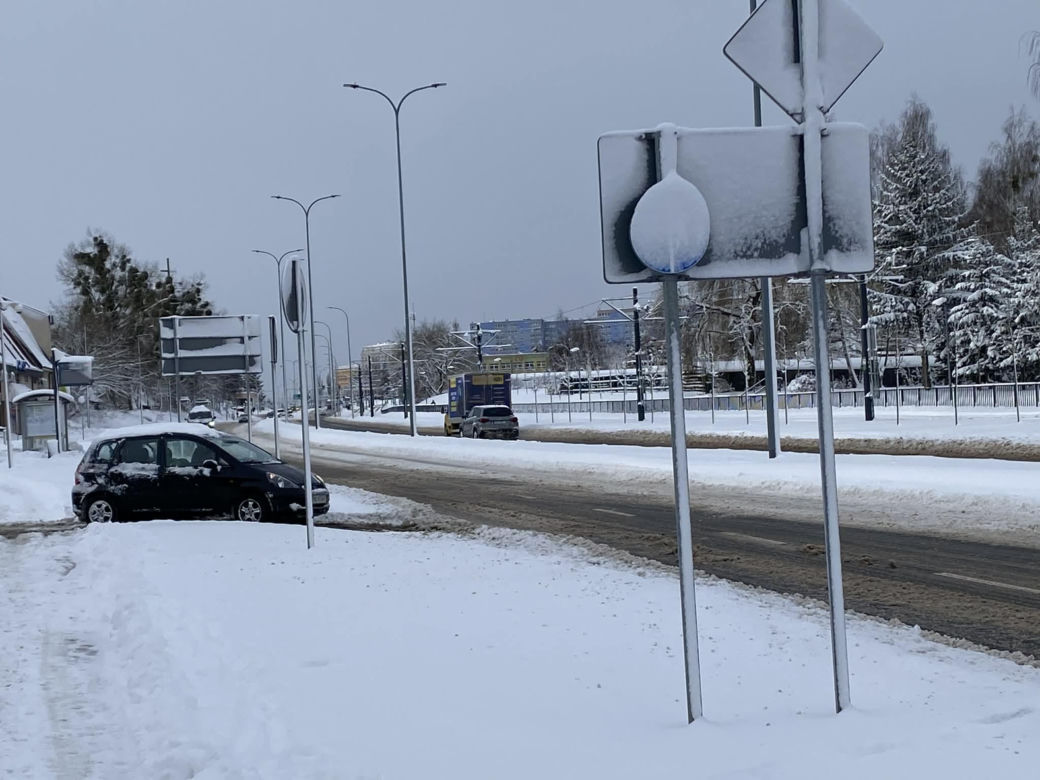 Zima w Olsztynie - 31 grudnia 2025