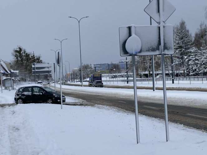 Zima w Olsztynie - 31 grudnia 2025