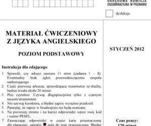 Angielski podstawa 1