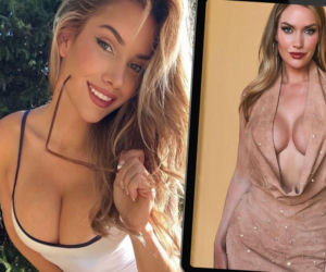 Gorąca golfistka Paige Spiranac pokazała się bez stanika! Ogromne poruszenie w sieci!