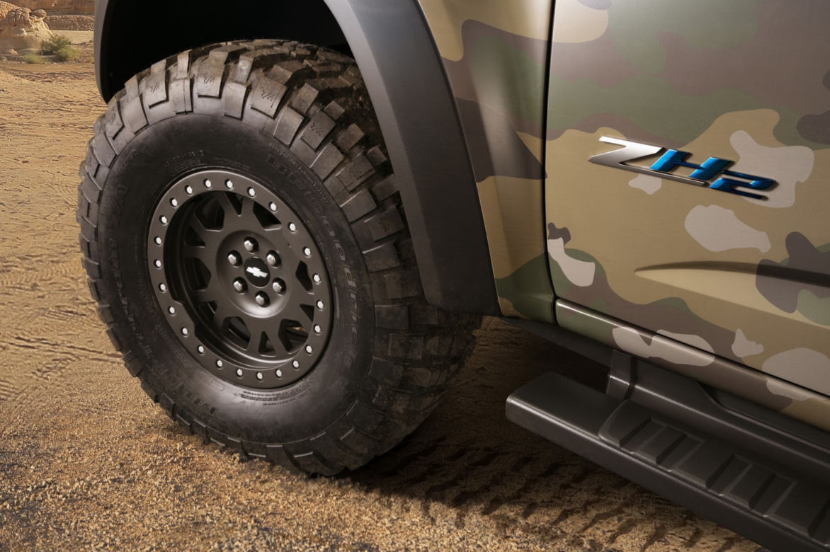 Armia amerykańska przerzuca się na wodór - Chevrolet Colorado ZH2 