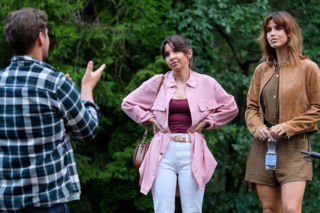 M jak miłość, odcinek 1904. Marcin (Mikołaj Roznerski), Kama (Michalina Sosna), Aneta (Ilona Janyst)