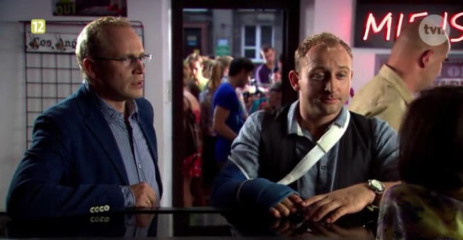 PRZEPIS NA ŻYCIE 4 odc. 46. JERZY (Borys Szyc), ANDRZEJ (Piotr Adamczyk)
