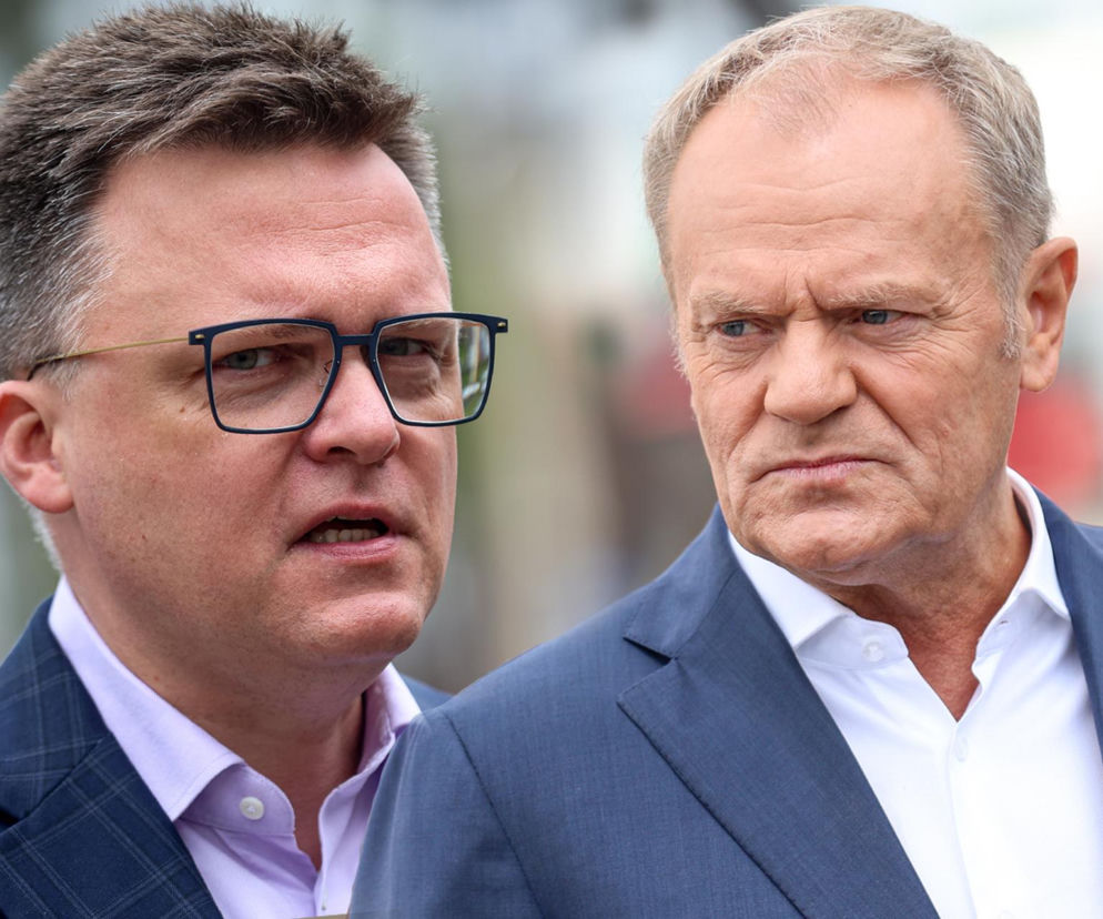 Szymon Hołownia i Donald Tusk na wspólnym zdjęciu. O możliwej rekonstrukcji rządu przeczytasz na SE Polityka.