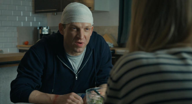 Barwy szczęścia odc. 3310. Łukasz (Michał Rolnicki), Agnieszka (Katarzyna Tlałka)