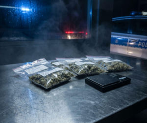 Zatrzymanie w Białogardzie. 24-latek miał narkotyki warte blisko 200 tysięcy złotych