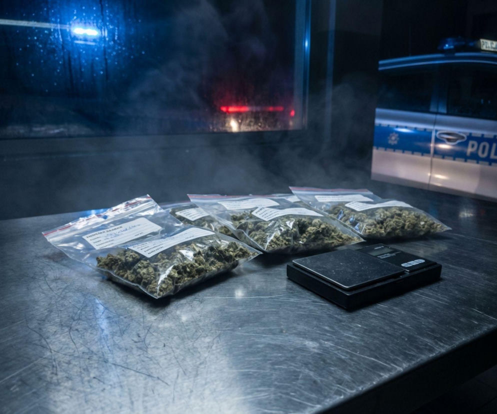 Zatrzymanie w Białogardzie. 24-latek miał narkotyki warte blisko 200 tysięcy złotych