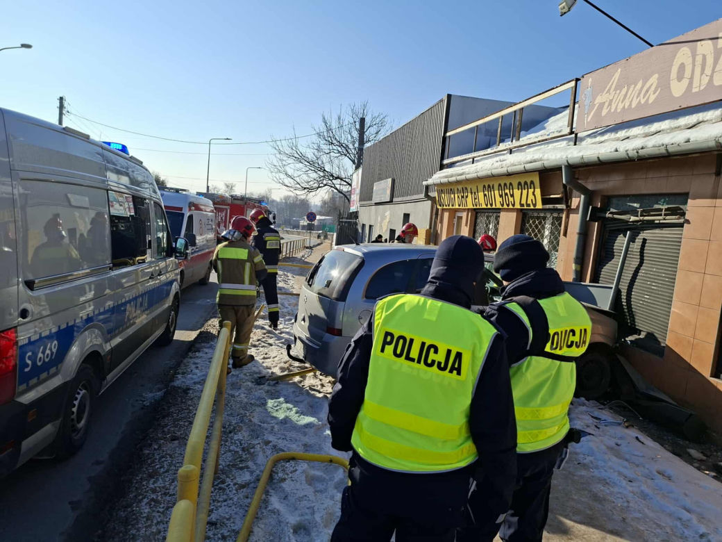 Wypadek na ulicy Radomskiej w Starachowicach