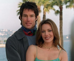 Moda na sukces. Taylor (Hunter Tylo), Ridge (Ronn Moss)