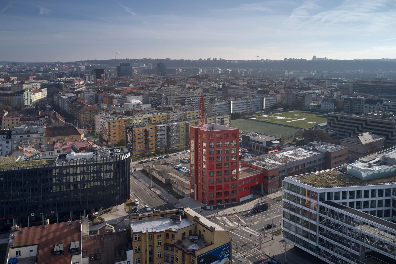 Nowa siedziba praskiej straży pożarnej