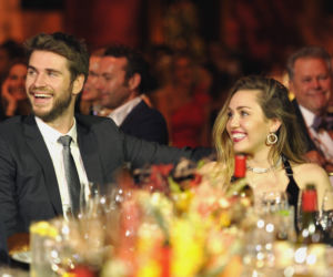 Miley Cyrus i Liam Hemsworth pierwszy raz jako małżeństwo na oficjalnej gali