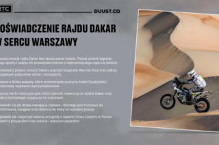 Dakar Legend w Warszawie. Spotkaj się z zawodnikami i poczuj emocje rajdu Dakar