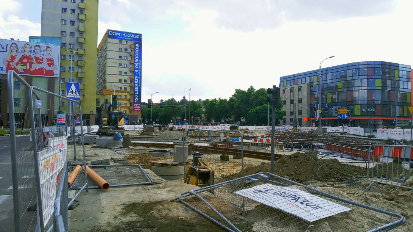 "Torowa rewolucja" w Szczecinie - czerwiec 2021